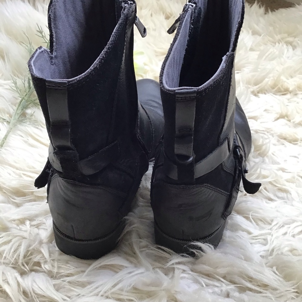 Teva Black Combat & Moto Boots - Picture 4 of 7